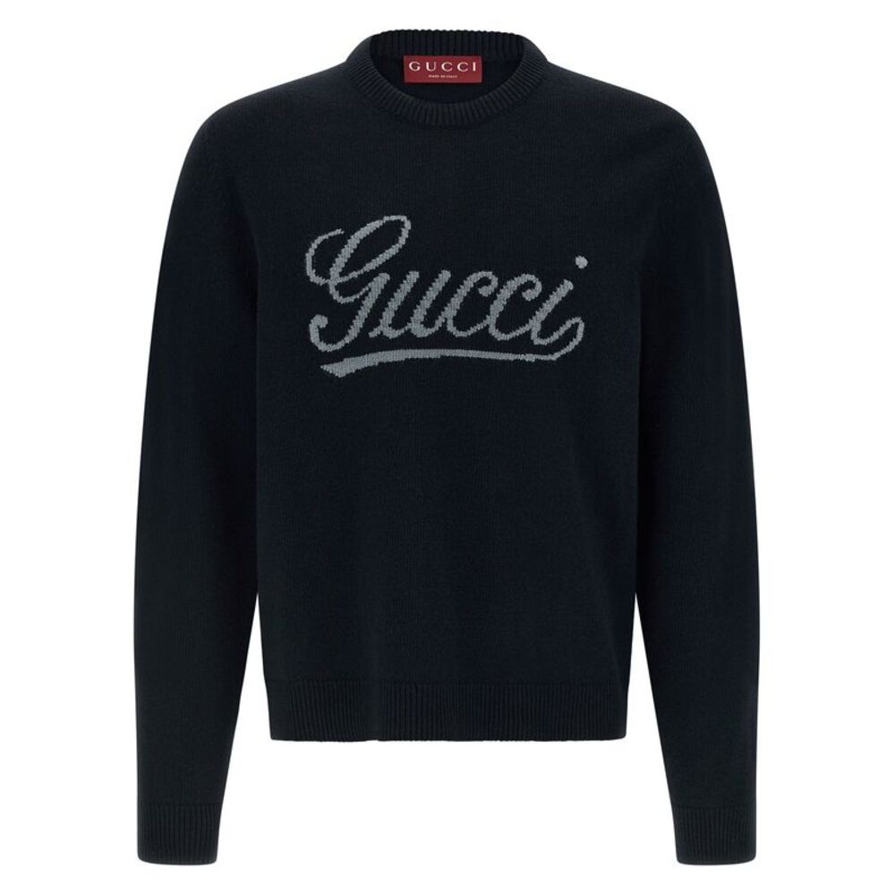 Gucci Blue Wool Men's Cardigan